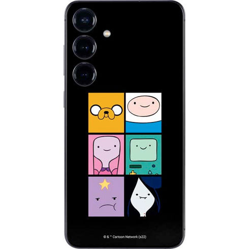 Adult Swim Adventure Time Character Tiles Galaxy S25 Skin